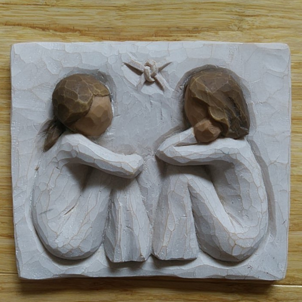 - Willow Tree Plaque~ Friends Forever